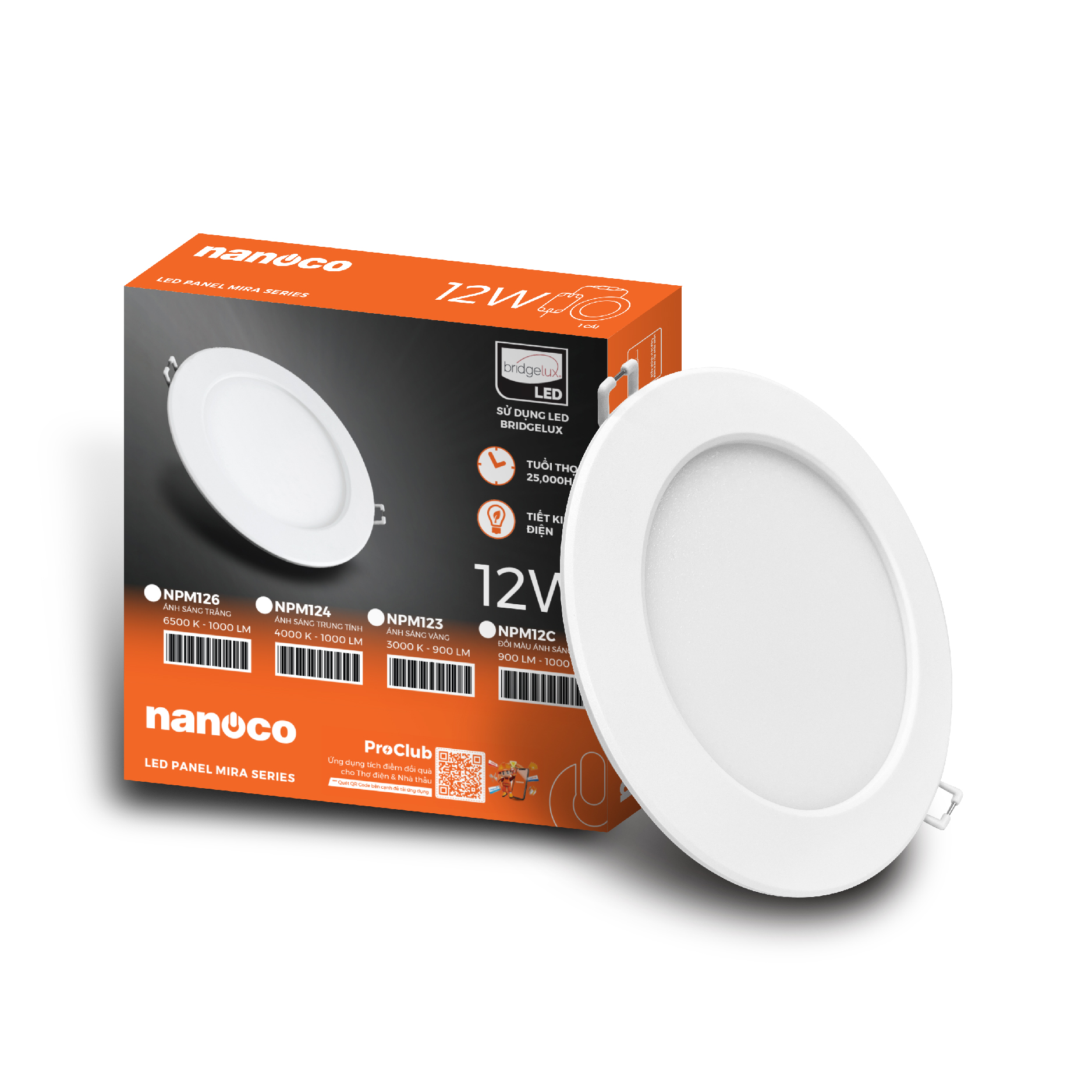 Đèn Mira series (Slim Panel ÂM TRÀN)