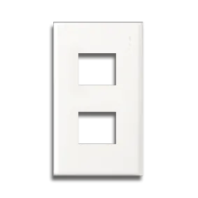 Mặt góc vuông dùng cho 2 thiết bị dòng Full Color Panasonic WZV7842W