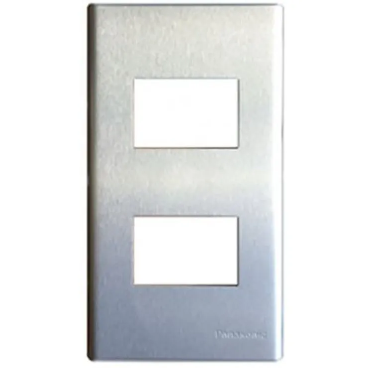 Mặt 2 thiết bị kim loại bằng nhôm Panasonic