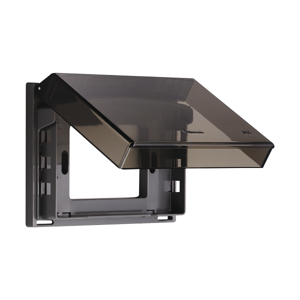 Mặt có nắp che mưa chuẩn BS dòng Wide-Hotel Panasonic WBG8981-P