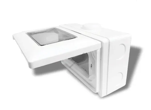 Hộp có nắp che mưa Panasonic Wide-Weatherproof WEG8973SW-VN