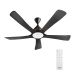 Quạt trần 5 cánh đèn led + điều khiển từ xa Panasonic F-60DGN