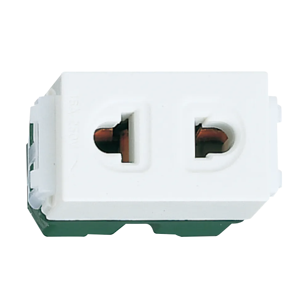 Ổ cắm đơn 2 chấu không có màn che dòng Full Color Panasonic