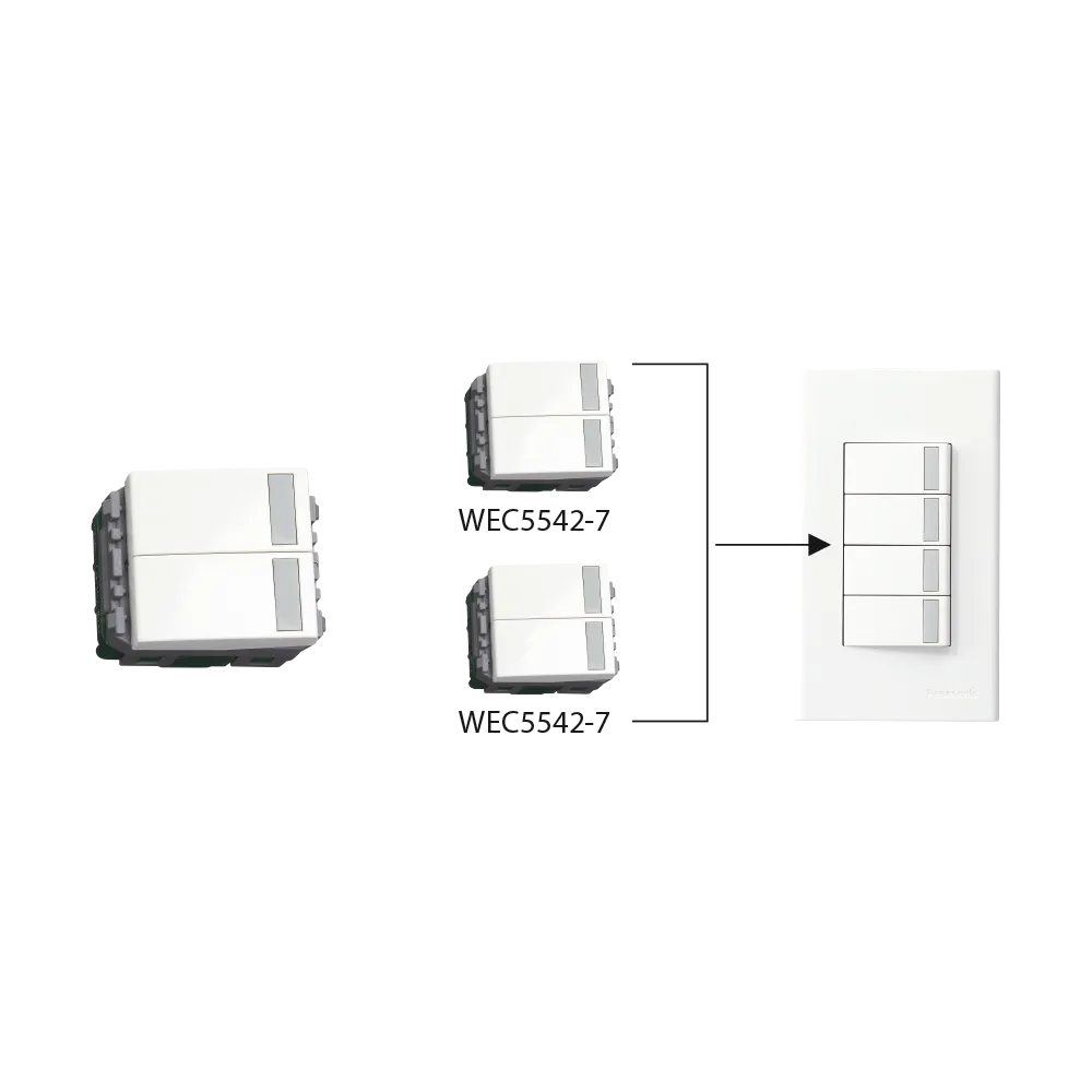 Công tắc 2 chiều dòng Refina Panasonic WEC5542-7SW