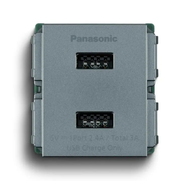 Ổ cắm USB 2 cổng Panasonic WEF11821