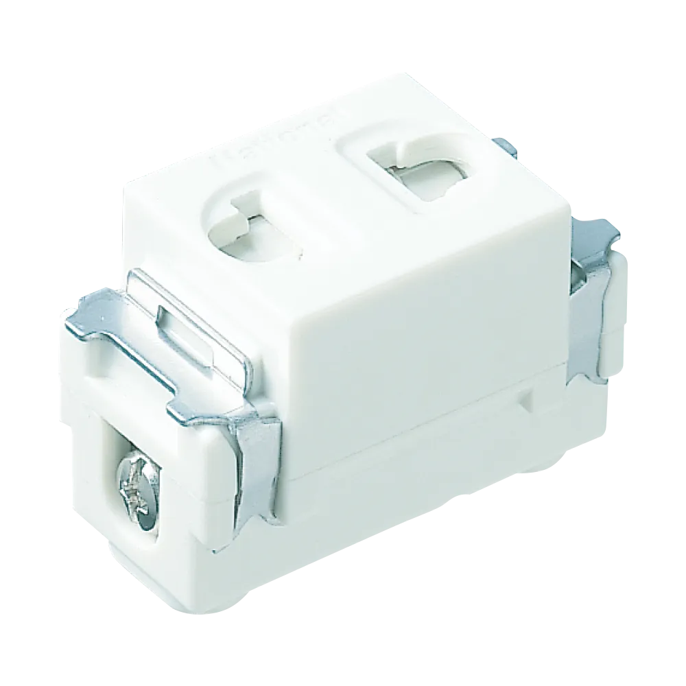 Ổ cắm đơn 2 chấu có màn che dòng Full Color Panasonic