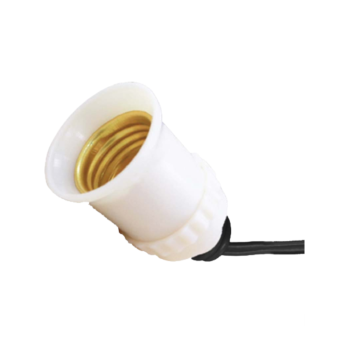 Đui đèn E27 di động có dây 20cm