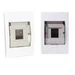 Tủ điện âm tường 2-4 đường Nanoco NDP104 / NDP104P