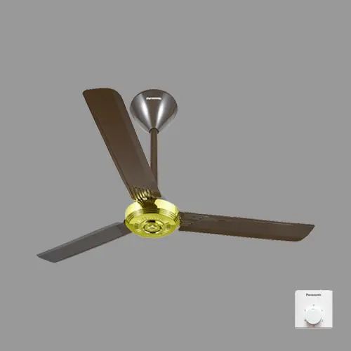 Quạt trần Panasonic 3 cánh màu đồng cổ điển F-56NCL