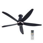 Quạt trần 5 cánh Panasonic F-60FEN (động cơ DC, có remote, nanoeX)