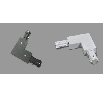 Khớp nối chữ L thanh ray T2 Nanoco NTRE-LCB/W